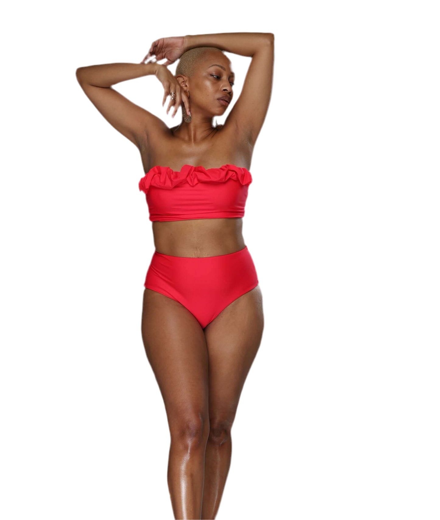 Artistic Print Swimsuit - Fashionable One-Piece Swimwear