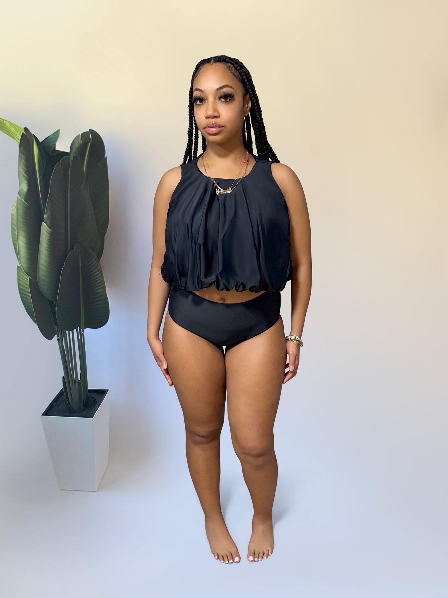 The Bree Bubble Tankini