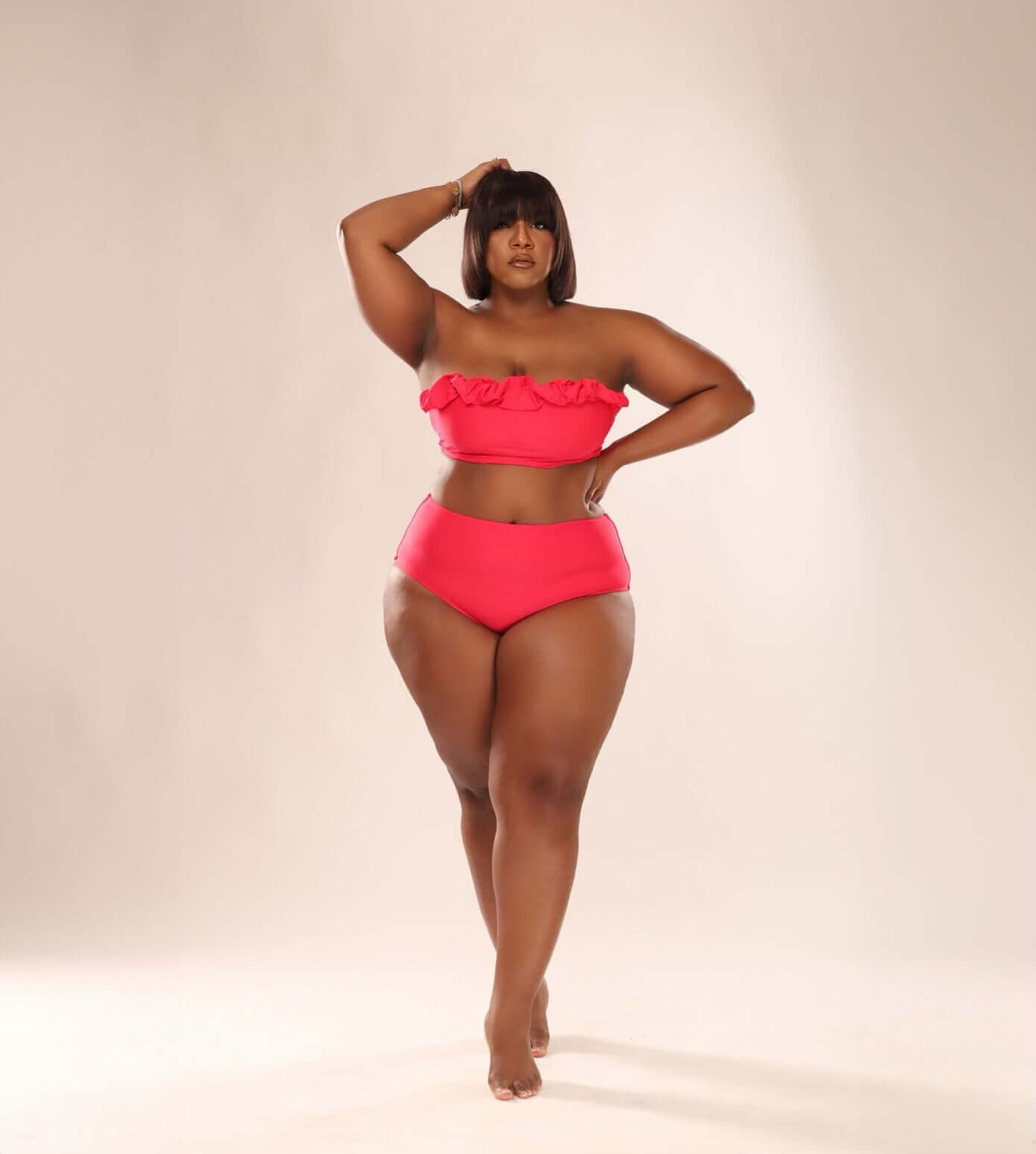 Elegant Statement Swimsuit
