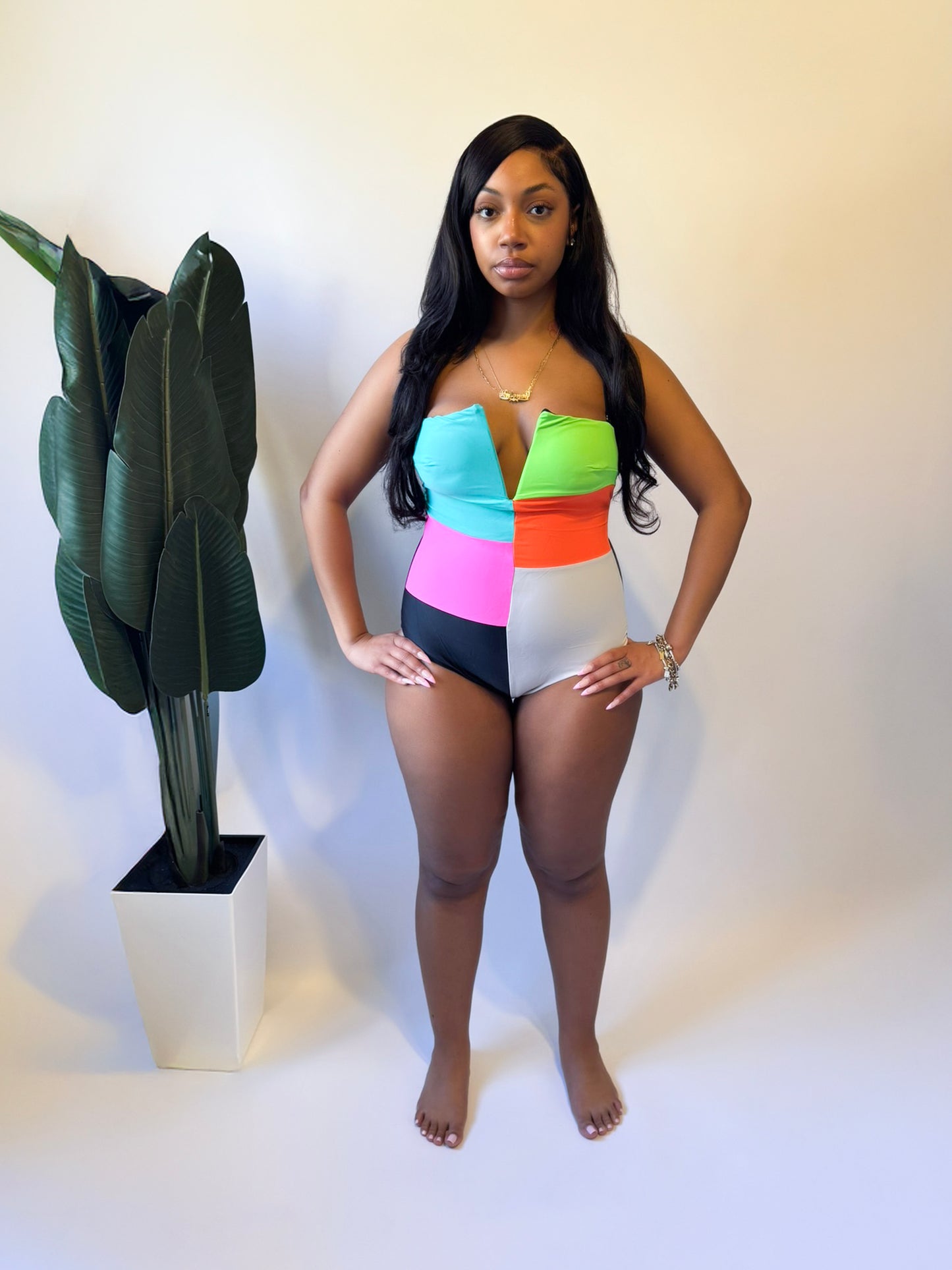 The Blockhim swimsuit